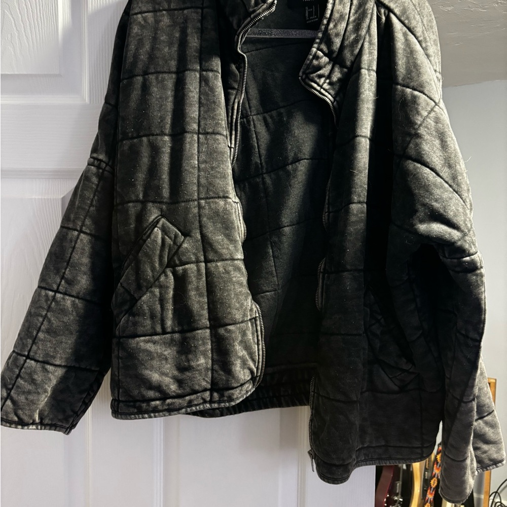 Quilted Black Jacket